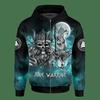 Men's Jacket Comfortable and Casual Long-sleeved Loose Top 3D Digital Tattoo Printed Sweatshirt