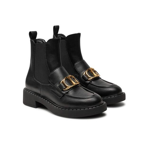 Chelsea Boots TWINSET 242TCP032, Black