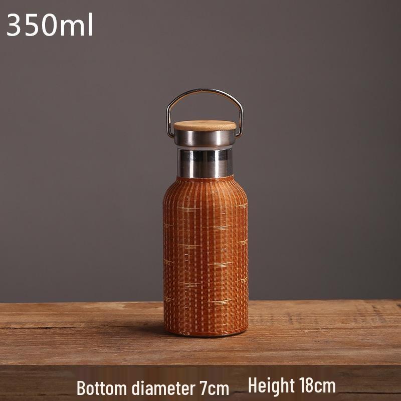 

JingJingRS Bamboo Woven Insulated Cup