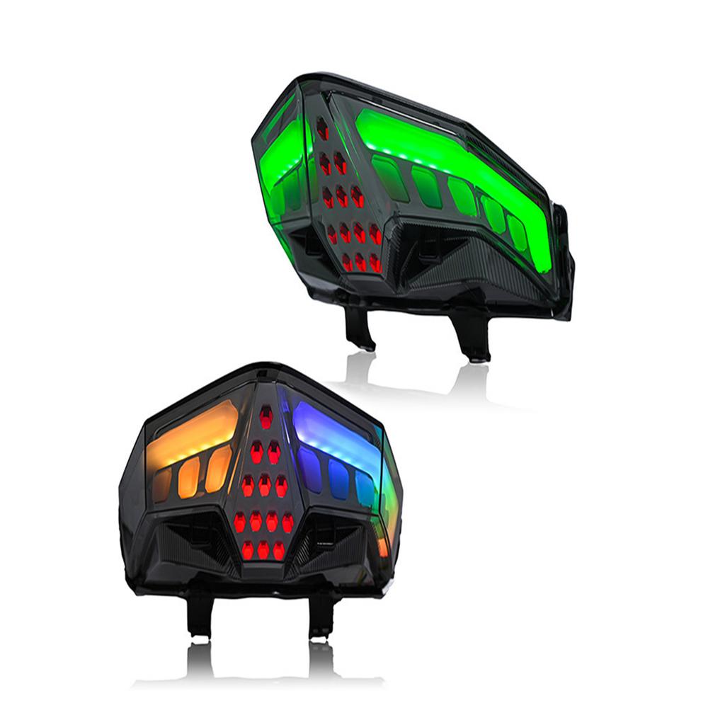 Motorcycle Brake Light Lamp with LED Turn Signals Replacement For Yamaha Click 150