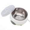 Kompakt Yoghurt Maker Machine Rustfritt stål Beholder Yoghurt Maker for hjemmelaget DIY Yoghurt Grønn