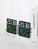 Multifunctional LED Digital Alarm Clock Humidity Display Brightness Adjustment Charging Desktop Clock Home Office Decoration