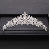 Wedding Crown Hair Jewelry Bridal Hair Accessories Women Baroque Crown Rhinestones Crystal Tiaras Bride Queen Party Crowns Gift