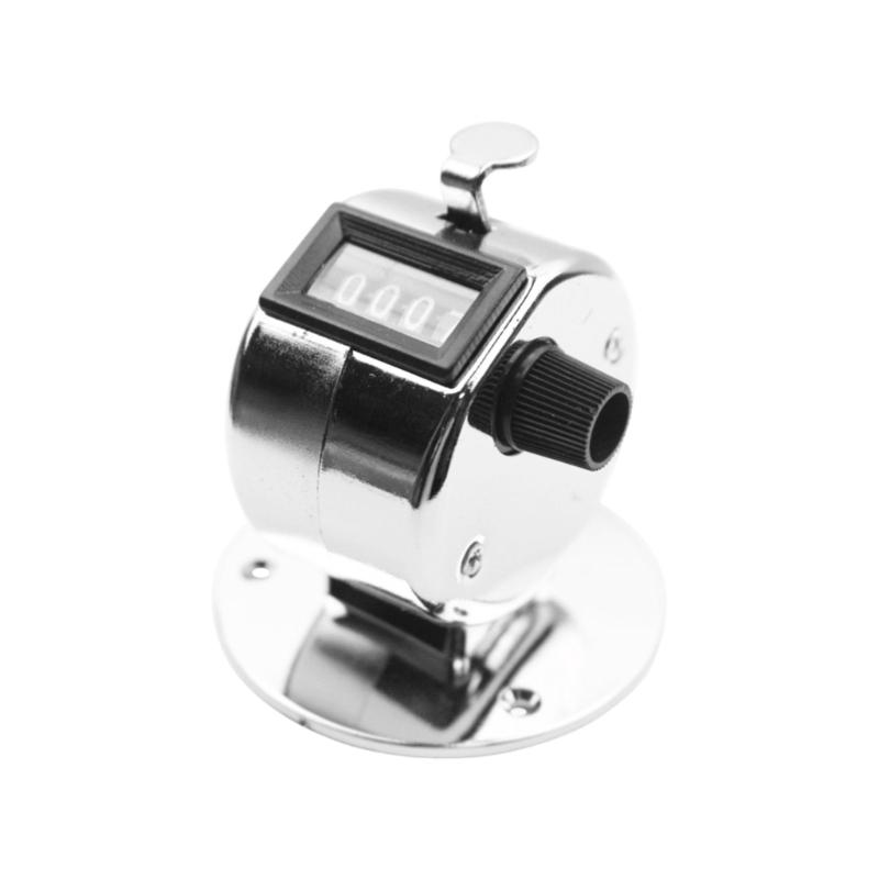 

Metal Hand Tally Counter No Battery Required Counting Capacity Reusable Industrial For Attendance Tracking Inventory