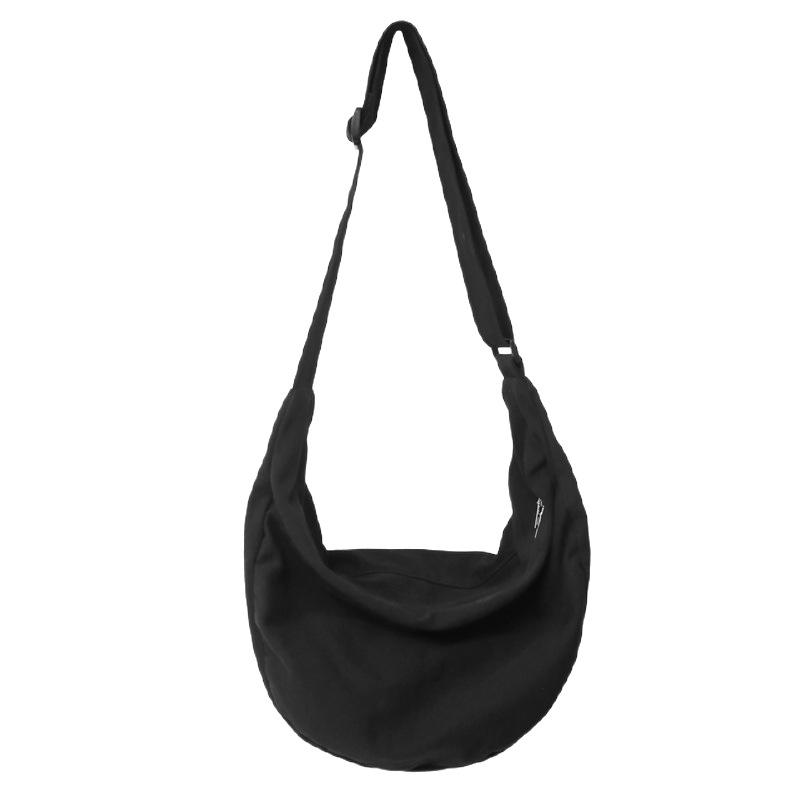 Korean Style Dumpling Bag: Unisex Large Capacity Crossbody for Students and Couples