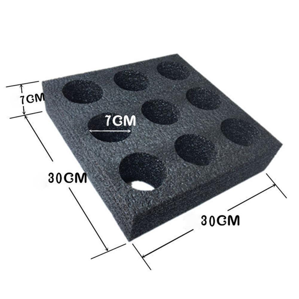 Disposable Cup Carrier Holder Thickness 7cm Porous Drink Tray Shock-absorbing Large Capacity Takeout Coffee Trays