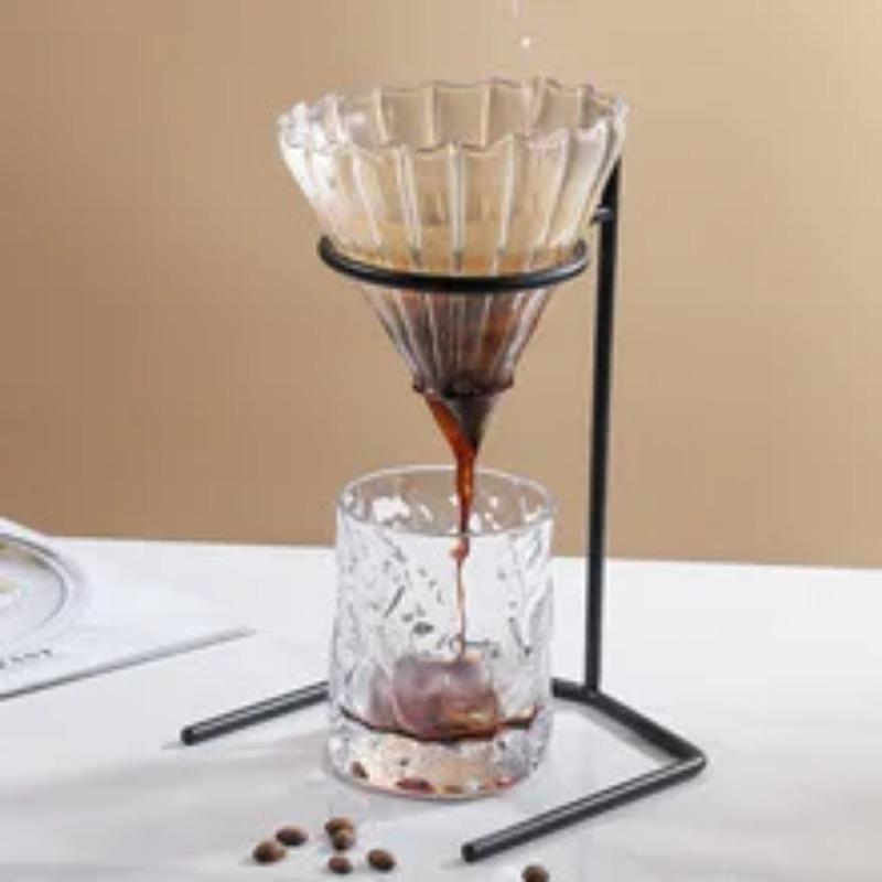 2 Pc Coffee Metal Filter Frame Holder Reusable Coffee Dripper Stand Kitchen Coffeeware Coffee Filters