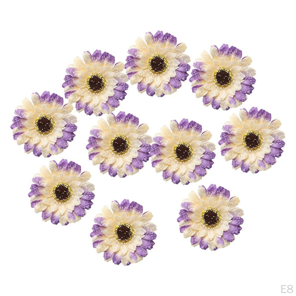 10 Count Artificial Daisy For DIY Craft Projects Baby Shower