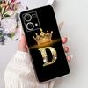 For Oppo F21 Pro 4G Case Reno7 4G CPH2363 New Crown Letters Cover Soft Silicone Phone Case For Oppo Reno8 Reno 7 F21Pro 4G Shell