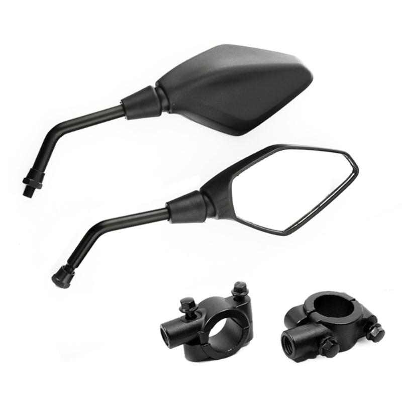 Motociklo stiklas, išgaubtas vairo galinio vaizdo šoninis stiklas, daugumai dviračių, paspirtukų, keturračių 7/8" 22mm vairui