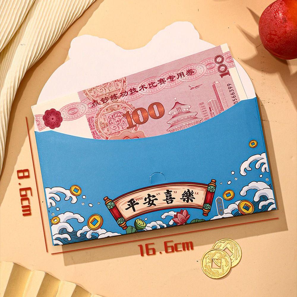 Luck Money Bag Money Pocket Dragon Pattern Money Bags Chinese Red Pocket Party Gifts