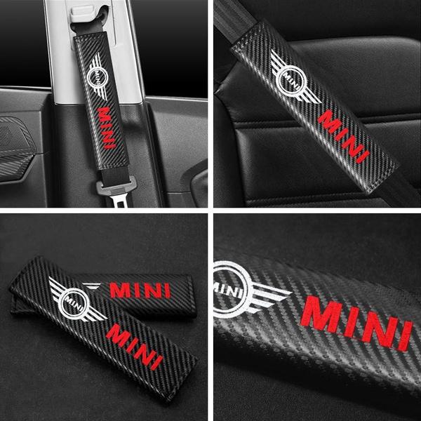 

2 шт. Автомобильный ремень безопасности Плечевой протектор чехол Автоаксессуары Cooper R50 R52 R55 R56 R57 R58 R59 R60 F54 F55 F56 F57