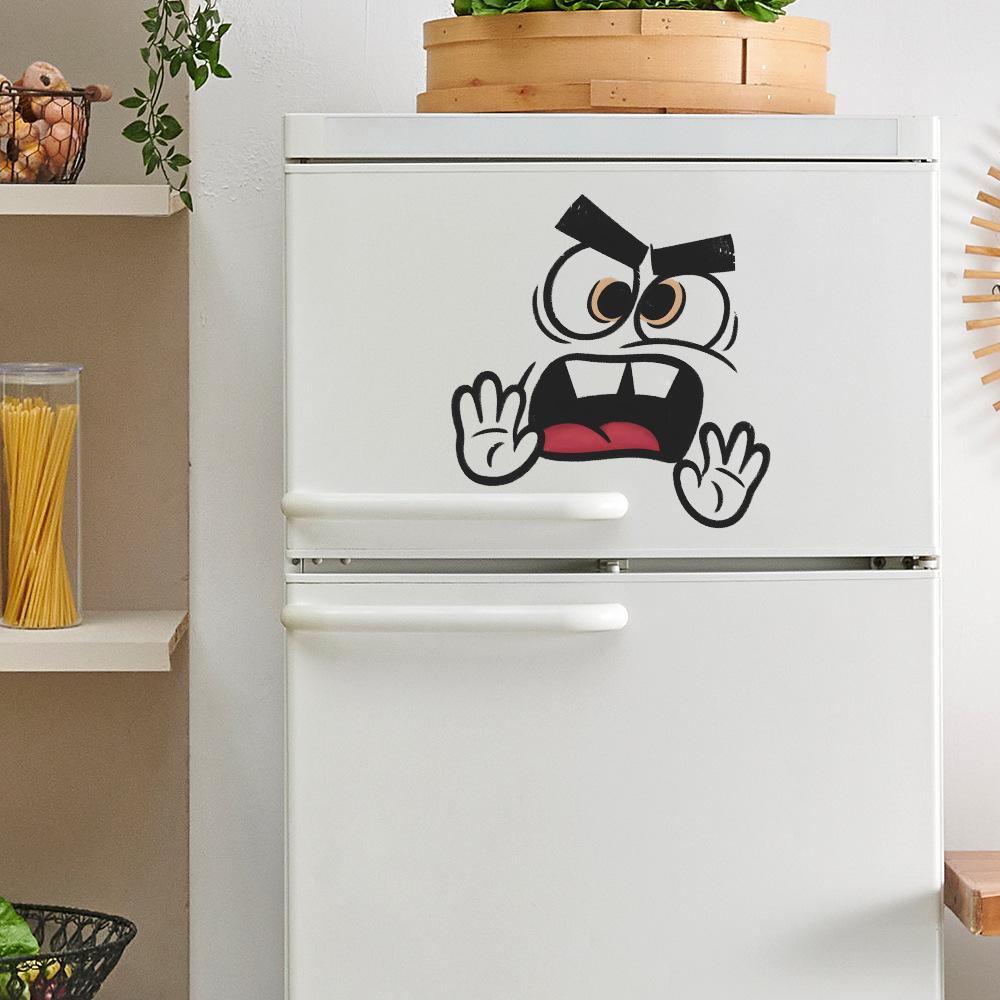 Creative and Funny Expression Stickers for Bathroom and Home Wall Decoration