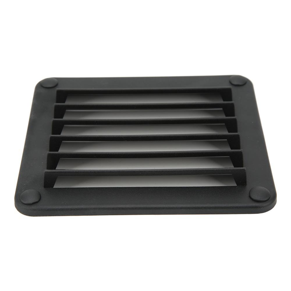 2pcs White Side Exhaust Port 141*125mm Ventilation Side Wall Ventilation Opening  Wall Ventilation