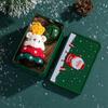 Christmas wool crocheted pendant creative wool Christmas wreath exquisite pendant decorative bag Christmas decorations