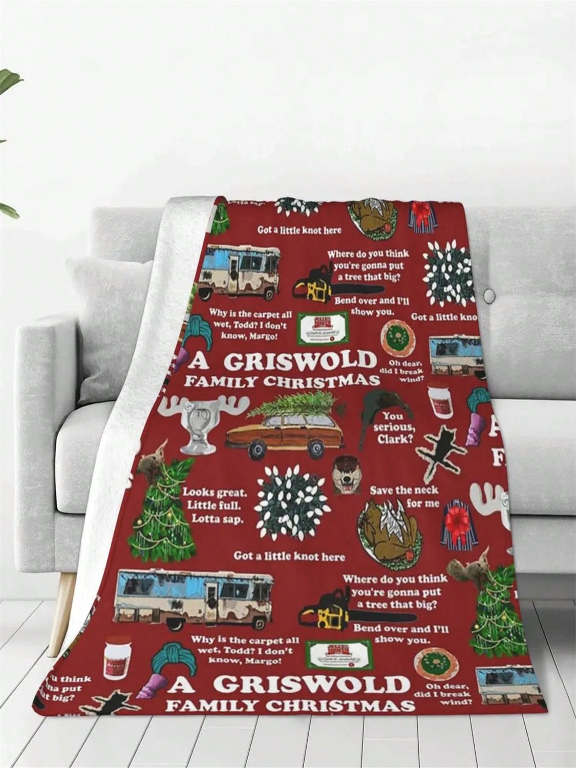 

Christmas Vacation Collage Blankets Fleece Multi-Function Sofa Throw Blankets For Couch Bedding Outdoor Throws Bedspread Quilt 75X95CM серый