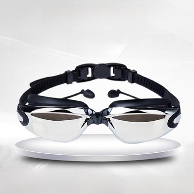 Occhialini da Nuoto Miopia Antiappannamento - HD, Impermeabili, Silicone, Finitura Galvanizzata
