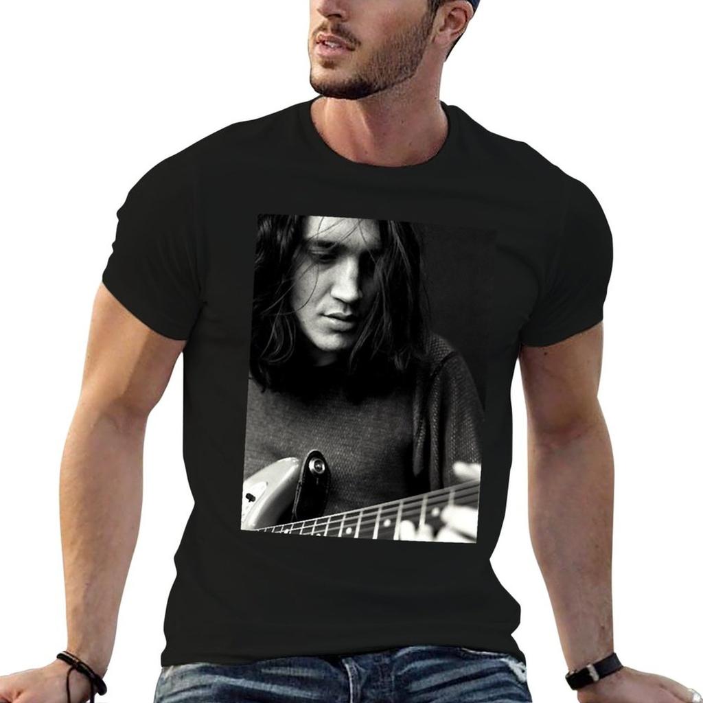 Gifts For Movie Fan John Guitarist Frusciante Retro Wave Tshirt Breathable Mesh Panel Tshirt