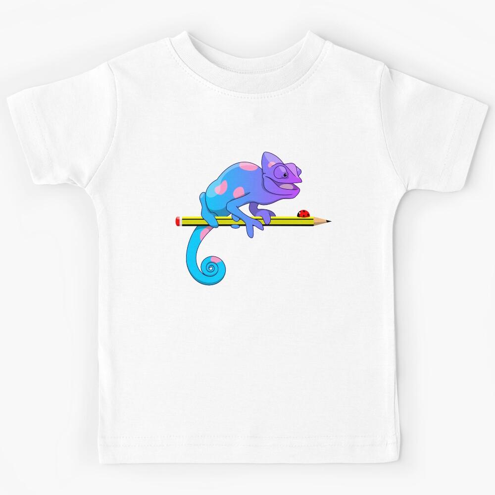 Colorblind chameleon Kids T-Shirt 130