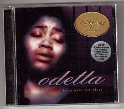

CD ODETTA - Livin With The Blues 795572 Vanguard 2000 US Blues Used