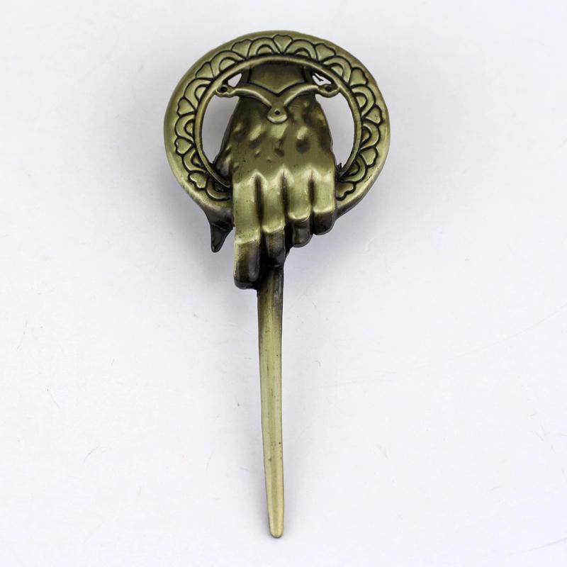 King's Hand Alloy Brooch Accessories