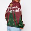 Women's Christmas Print Crewneck Sweatshirt, Lightweight Casual Trendy Pullover for Holiday Wear