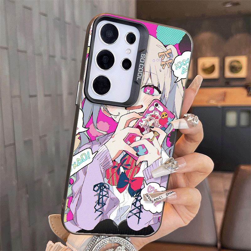 Anime Kwaii Girl Ins Style Soft Phone Case for Samsung A17 A16 A15 A14 A13 A57 A56 A55 A54 A53 A37 A36 A35 A34 A33 A26 A25 A24 A