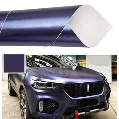 Feuilles d'Adhésif Vinyle Bleu Nuit Mat Film Voiture PVC Autocollants Décalcomanies Auto Intérieur Tableau de Bord Porte Moto Carrosserie Sticker de Style