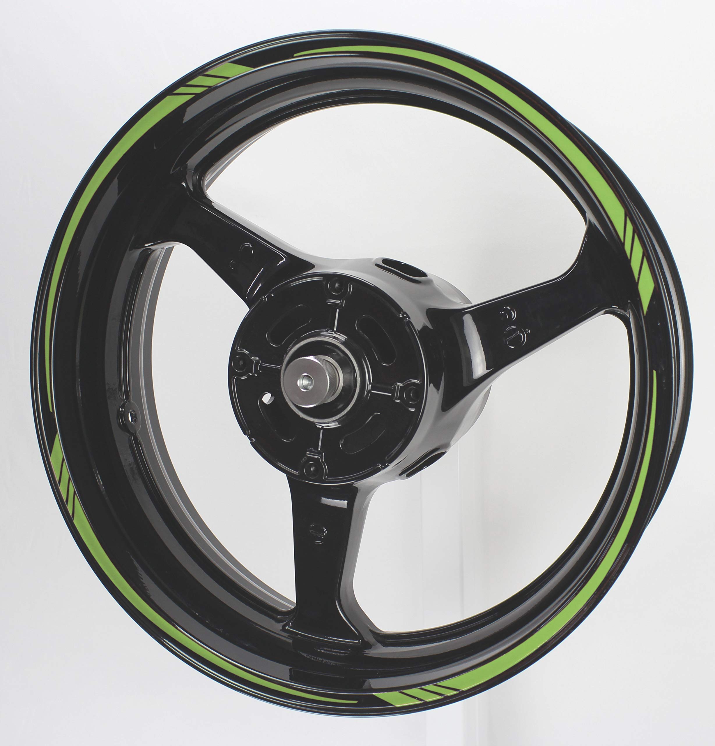 

AxxL Motorcycle 17 Custom Rim Sticker for STD2 Models (Green) 17 inches зелёный