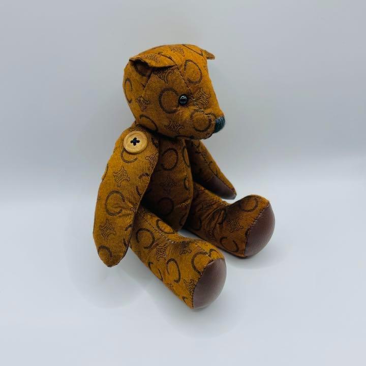 [USED] Rare Celine Sulky C Macadam Plush Teddy Bear