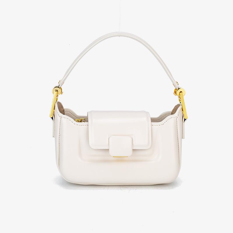French Stick Armpit Small Square Bag, Women's New Style Bag, Spring Style, Women's Versatile and Stylish Single Shoulder Crossbody Bag, Niche Bag