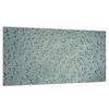 Plaque de protection en verre pour cuisinière 90x52 Gouttes