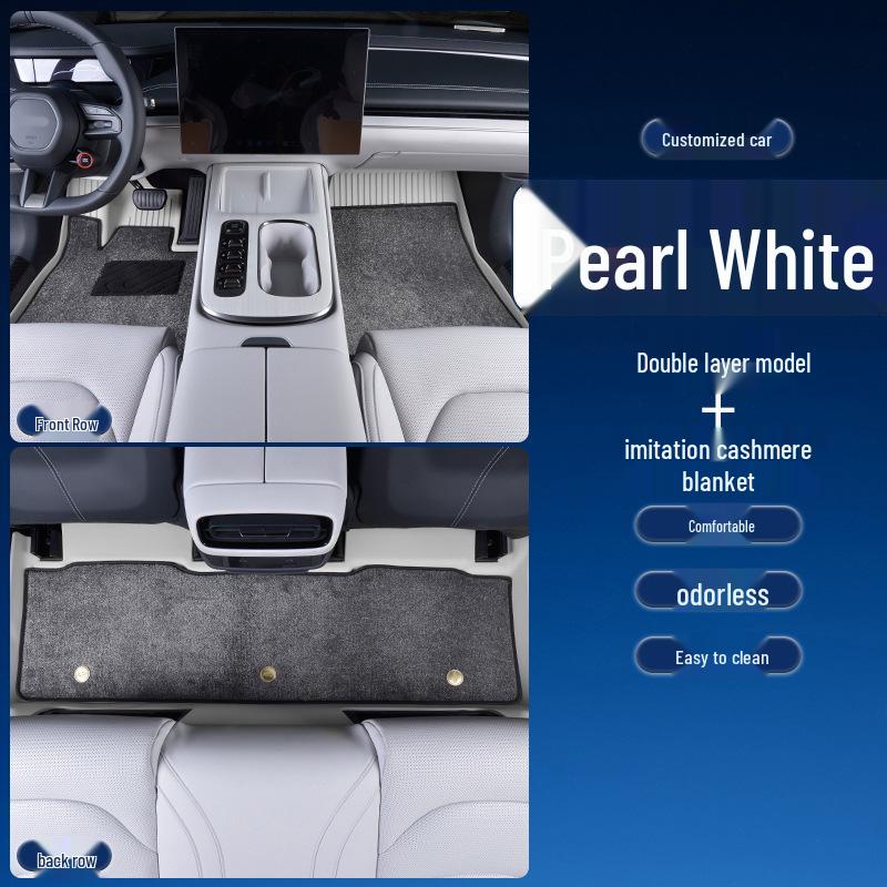 Volvo XC90 (2015–2025) Wasserdichte TPE-Fußmatten für 7-Sitzer