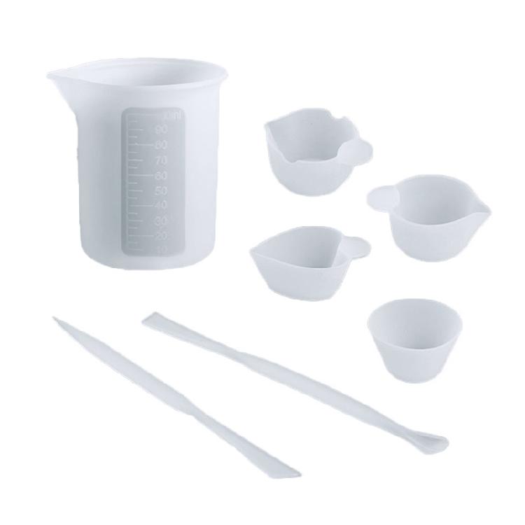 Stir Stick Stirring Rods Epoxy Liquid Mixing Rods Silicone Cup Mixed Measure Cup