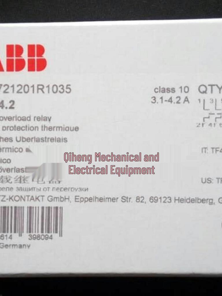 Original ABB TF42 Mehrbereichs-Thermorelais (1,0A - 29A)
