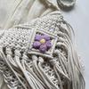 New Straw Floral Decor Bag Bohemian Tassel Beach Bag Women Crochet Fringed Crossbody Ultralight Shoulder Bag