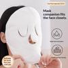 Cold & Hot Dual Use Steam Face Towel Hanging Ear Design Anti-Bacterial Soft Material for Daily Skincare Pore Minimizing