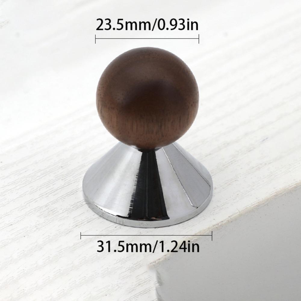 French Chic Wooden Ball Pendant Cabinet Pulls Durable Retro Wood Ball Pendant Handles  Drawer