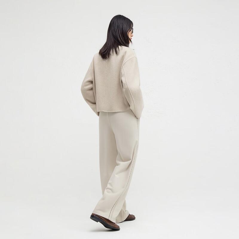 Broadcast Women's New Chinese Style Wool Blend Short Coat