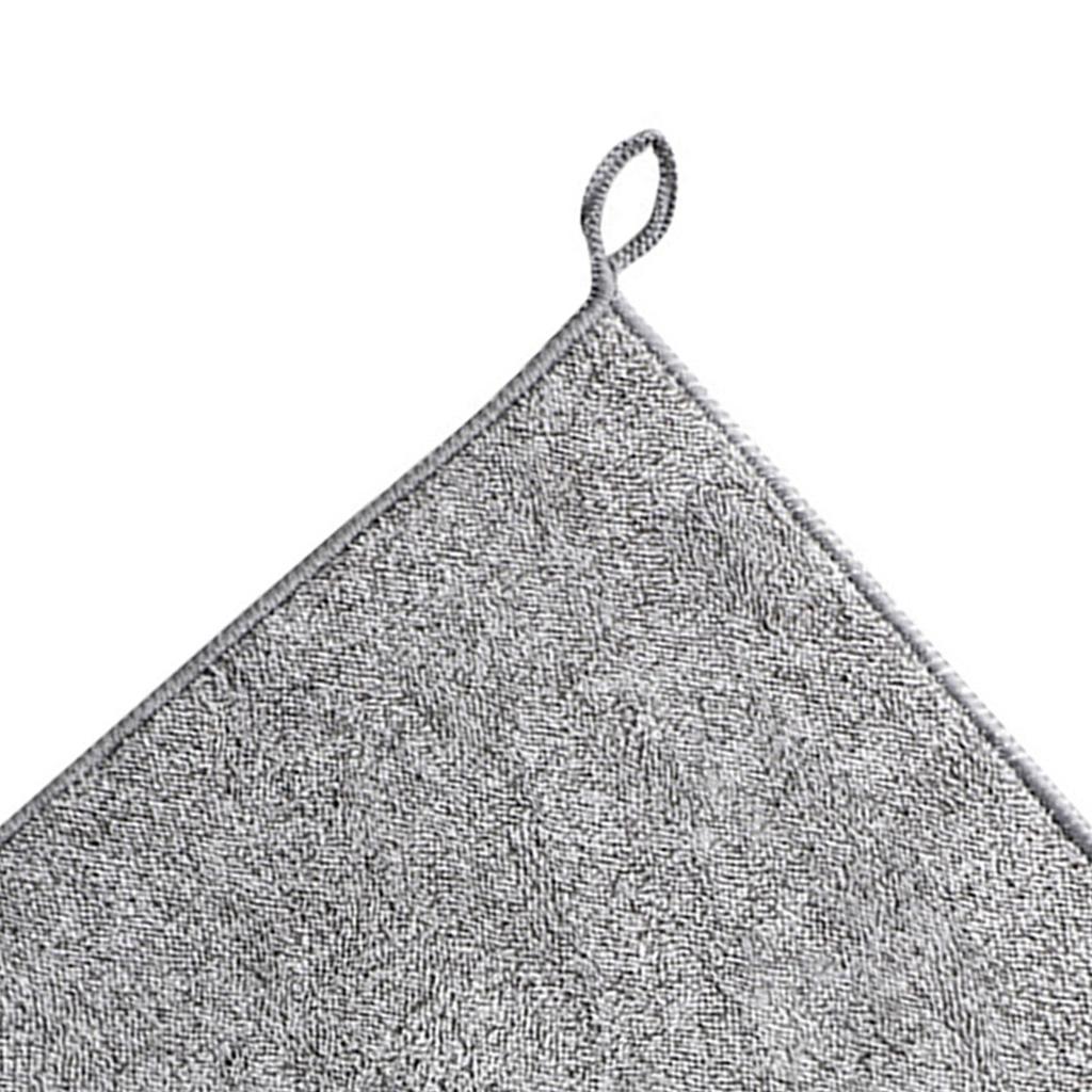 Cleaning Cloth Bamboo Fiber Quick Dry Towel Super Absorbent Cloth 30x30cm for Home Kitchen