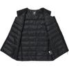 The North Face Solid Logo Print Round Neck Zipper Sleeveless Vest Men vest Black NV3NQ58A