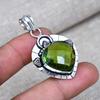 Peridot Gemstone 925 Solid Sterling Silver Pendent For Wedding Gift Beautiful Pendant
