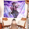 VALORANT Tapestry, Wall Hanging Tapestry, Pattern Tapestry for Dorm Bedroom Living Room Wall Art Photography Backdrop