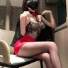 Sex Underwear Sexy Bed Abstinence Secretary Uniform Hip Skirt Pure Lust Wind Temptation Free Suit Qqny