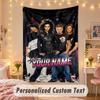 Custom Personalized Tapestry,Tokio Hotel Print Custom Name Text Wall Art Hanging for Bedroom
