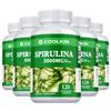 Spirulina Vegetarian Capsules, 3000mg Per Serving, High In Spirulina, Balanced Nutrition, Suitable for Both Men and Women.