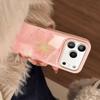Pink Firework IPhone 17 Pro Max Apple 16 Phone Case, 15-inch Gold-plated, New Year's Atmosphere High-Quality Protective Case