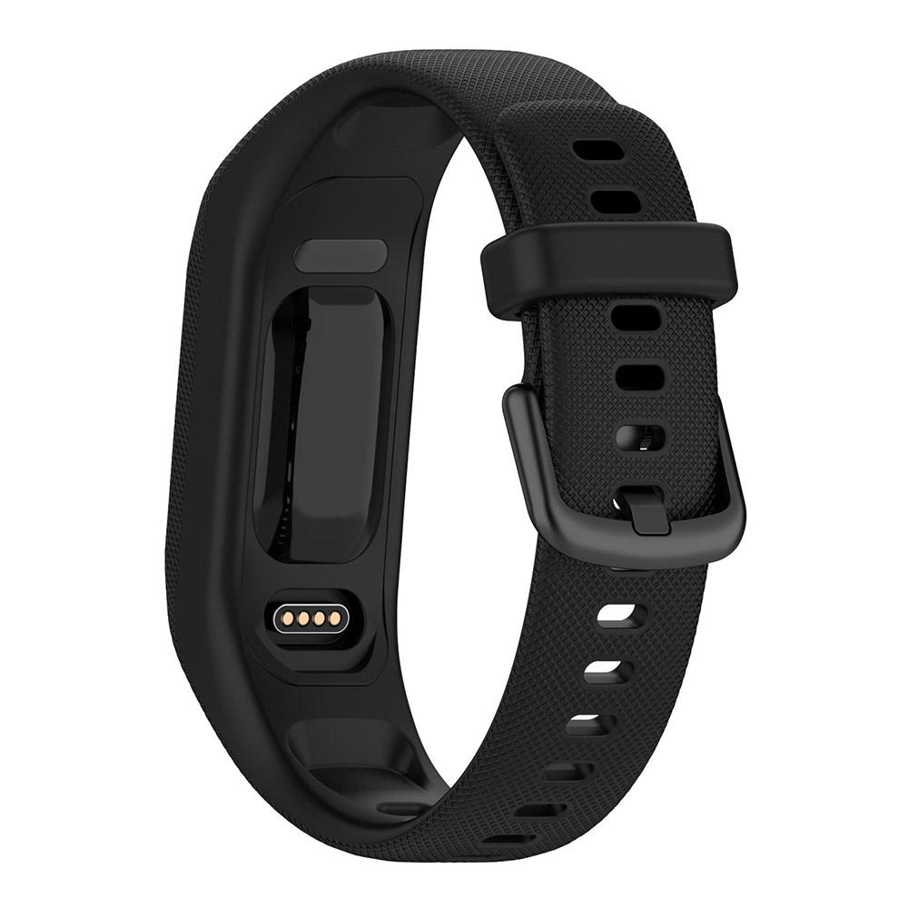 Силиконовый ремешок для часов для Garmin Vivosmart 5 ремешок спортивный ремешок для часов мягкий браслет на запястье сменный браслет ремешок для Garmin Vivosmart5 Garmin Vivosmart 5 чёрный