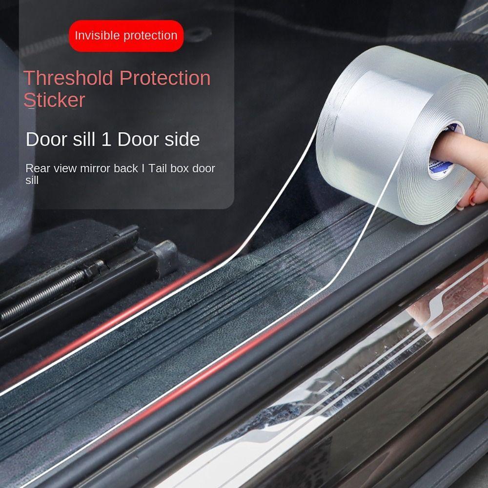 3-5m Transparent Protective Film Anti Scratch Car-Styling Accessories Car Door Edge Sticker Invisibility Effect Car Door Tape