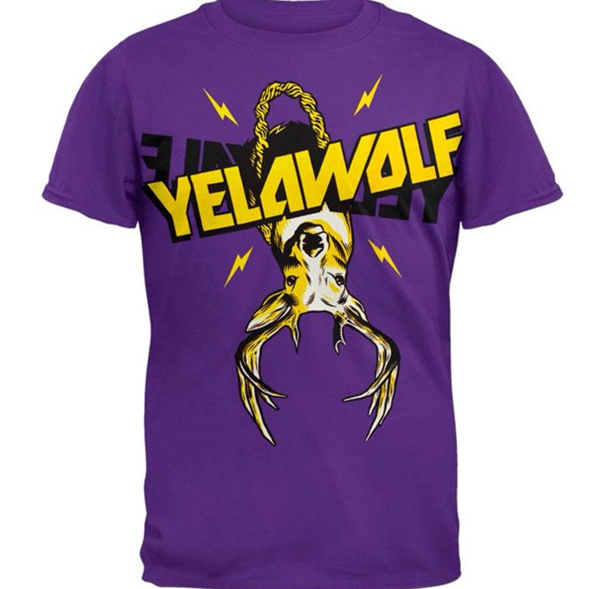 Yelawolf Hip Hop T-shirt Purple Cotton Unisexs XXXXL